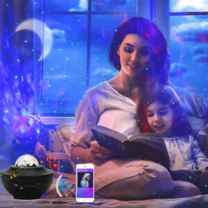 Galaxy Glow Music Night Light – Remote/App Controlled