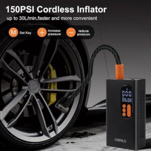 Oserlo 3-in-1 Smart Digital Inflator & Power Bank