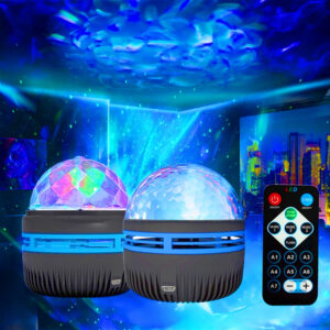 Rotating LED Galaxy Projector & Disco Party Light